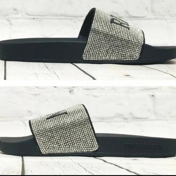 NWT Women's True Religion Meyer Slides - Picture 5 of 6